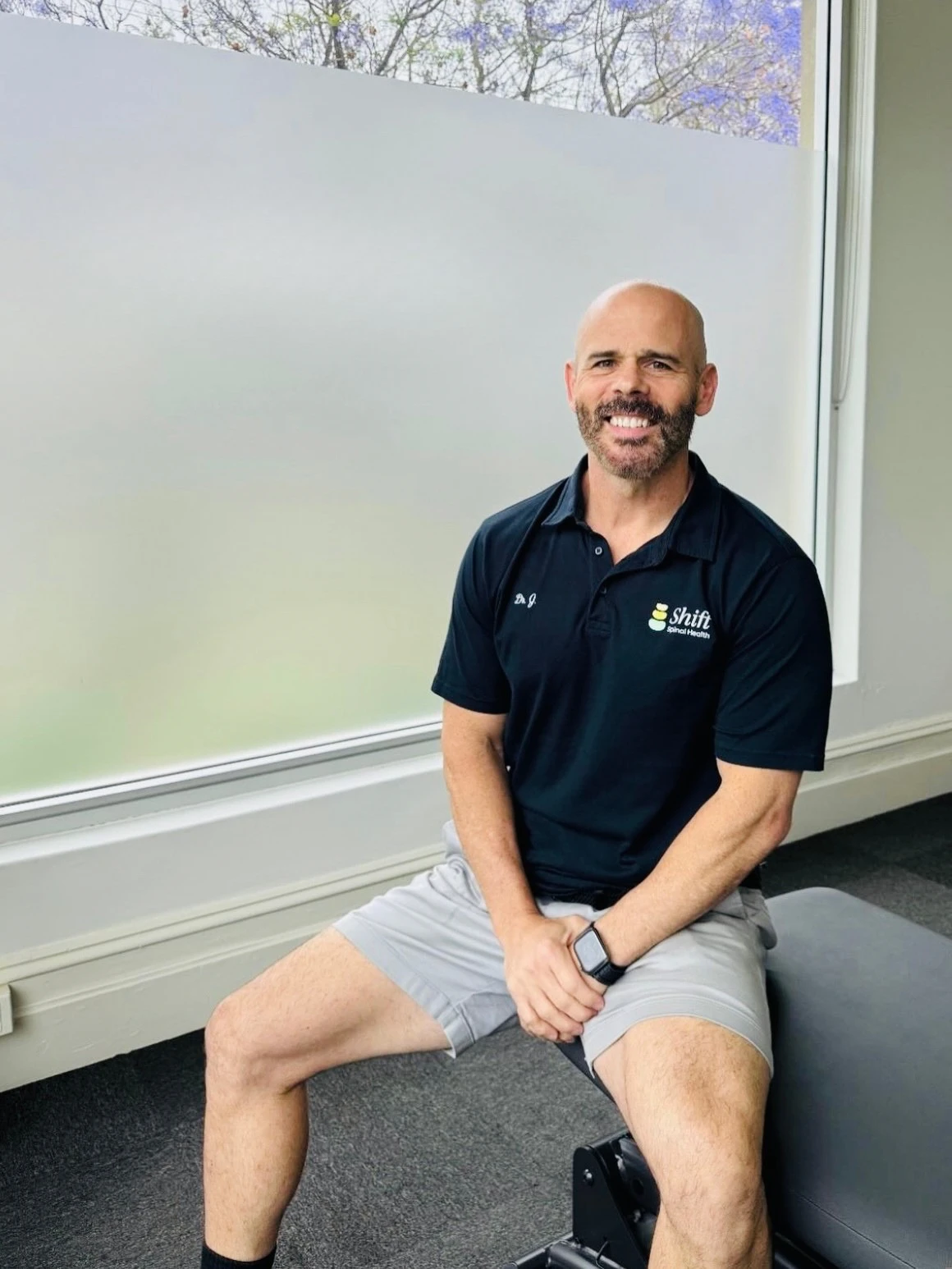 Dr Jonathan Maszak, chiropractor and owner of Shift Spinal Health